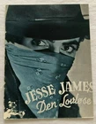 Jesse James Tyrone Power Henry Fonda Nancy Kelly 1939 Danish Movie Program