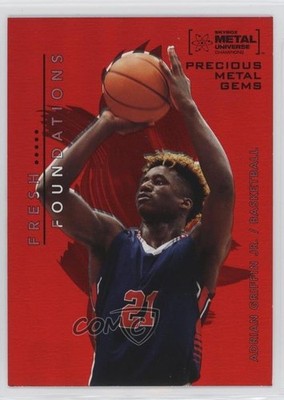 2022 Skybox Metal Universe Champions PMG Red AJ Griffin Adrian Jr Rookie RC 0i5i
