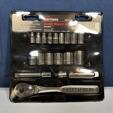 Sears Craftsman USA 18pc Socket Set 3/8  3471...