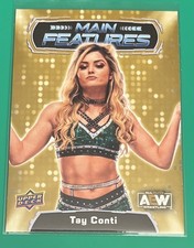 2022 Upper Deck AEW Main Features Gold Tay Conti Melo
