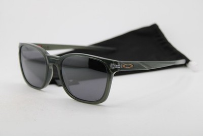 NEW OAKLEY OO9018-1355 OJECTOR GREY CLEAR AUTHENTIC SUNGLASSES 55-20