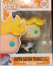 Funko Pop! Vinyl Dragon Ball Super Super Saiyan Trunks with Sword #1281 Figure