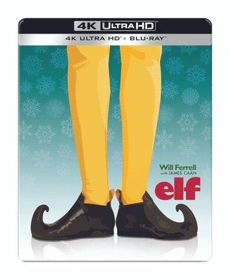 Elf (4K UHD Blu-ray) Amy Sedaris Daniel Tay Bob Newhart Edward Asner (UK IMPORT)