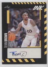 2023-24 Leaf Ink Gold Tevin Brown #BA-TB1 Auto 0t5