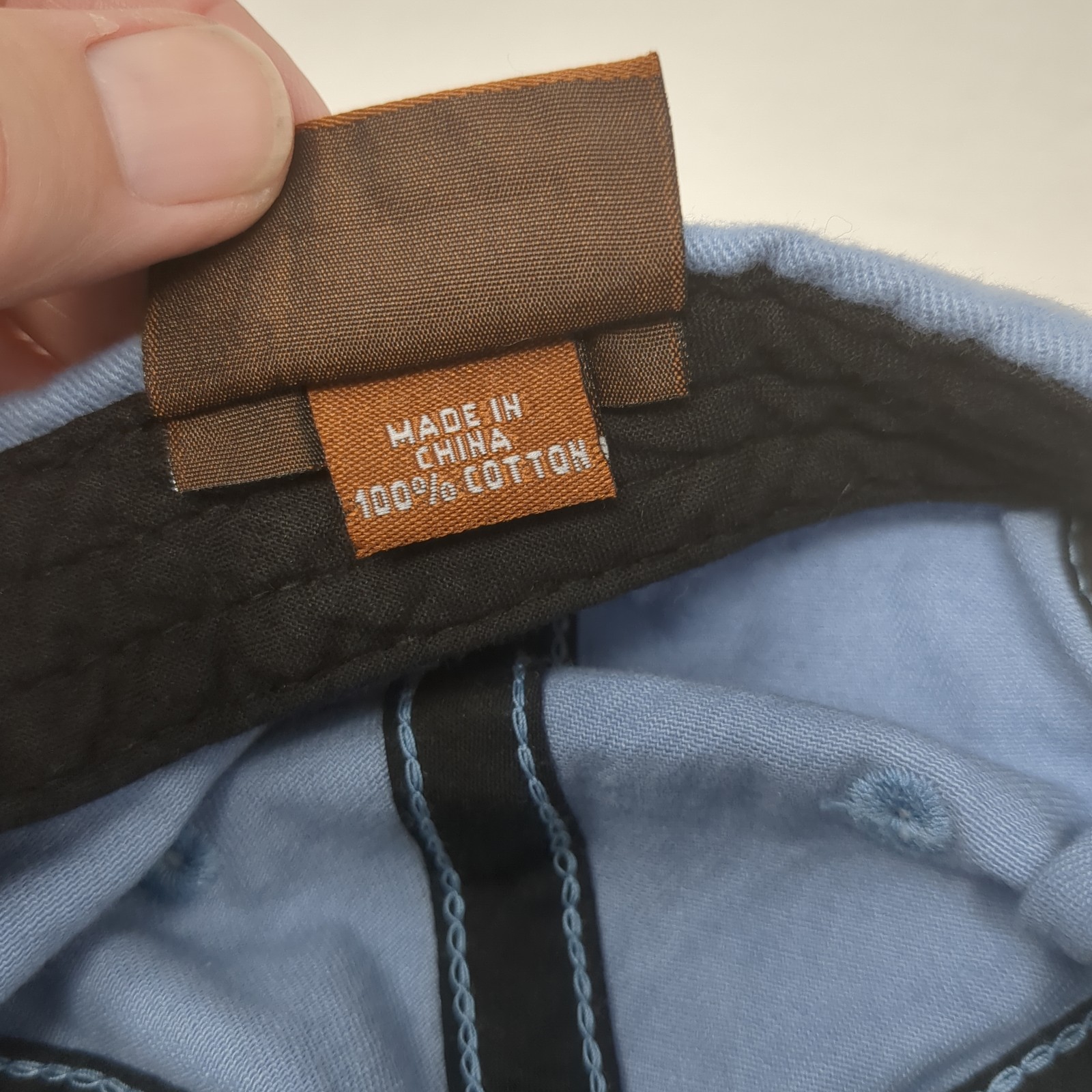 Zroka Engineering Slideback Baseball Cap Blue One… - image 10