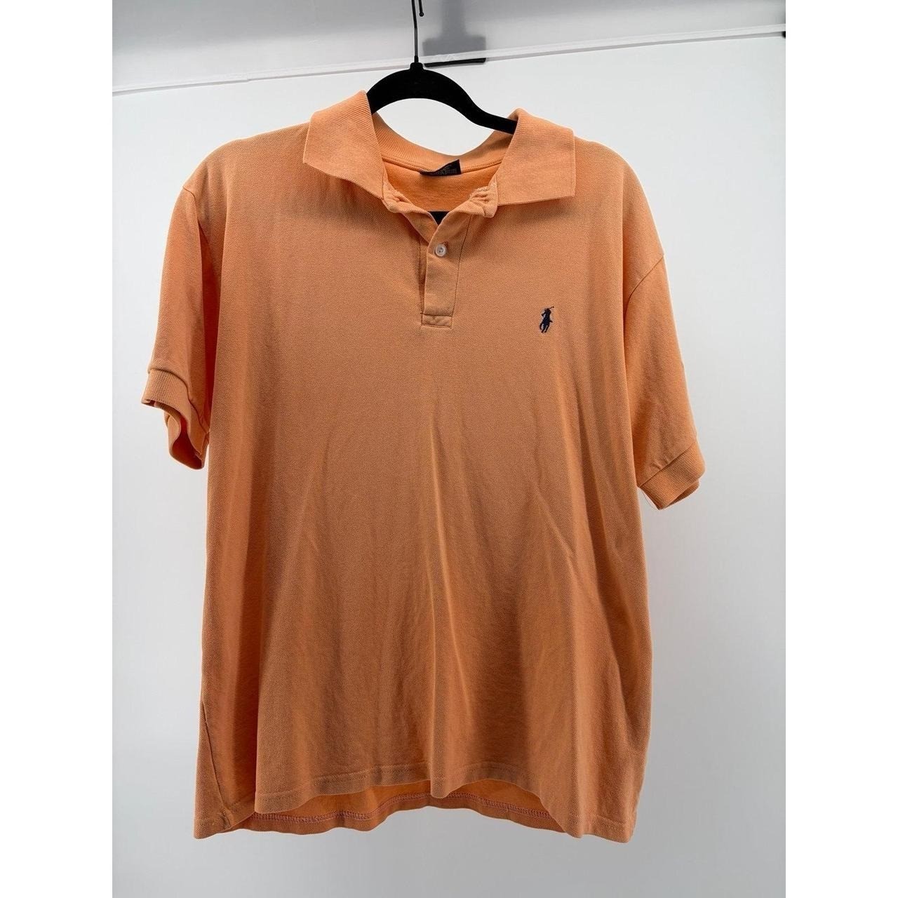 Polo Ralph Lauren, Vintage, Polo Shirt, Orange, Men