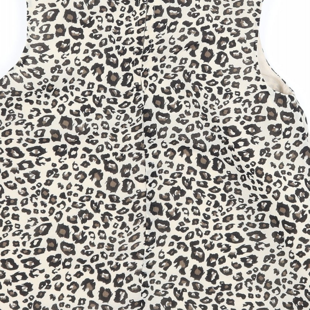 George Girls Green Animal Print  Basic Tank Size 5-6 Years image 4