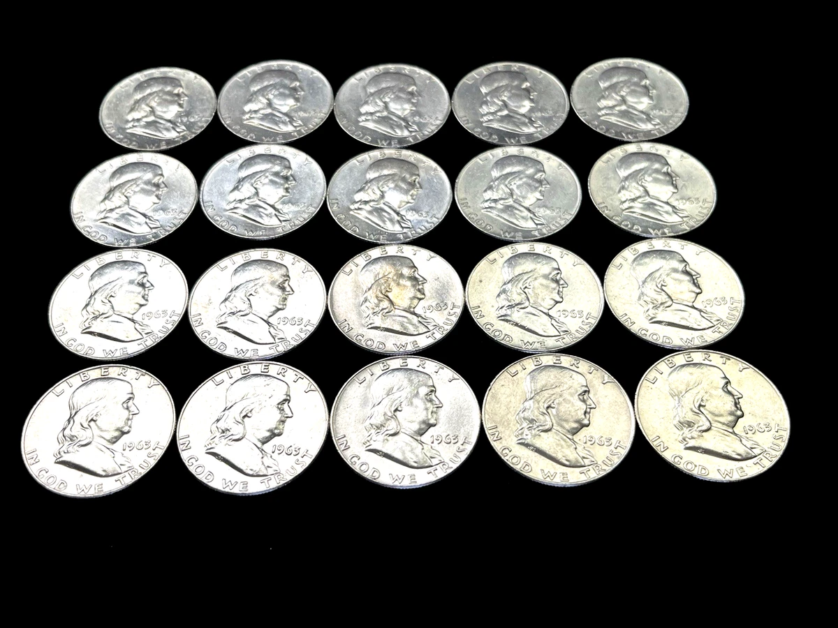 Franklin Half Dollar Roll for sale | eBay