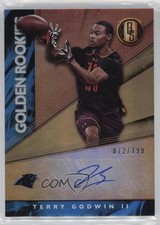 2019 Panini Gold Standard Golden Rookies /199 Terry Godwin II #GRA-TG Auto 1g8n