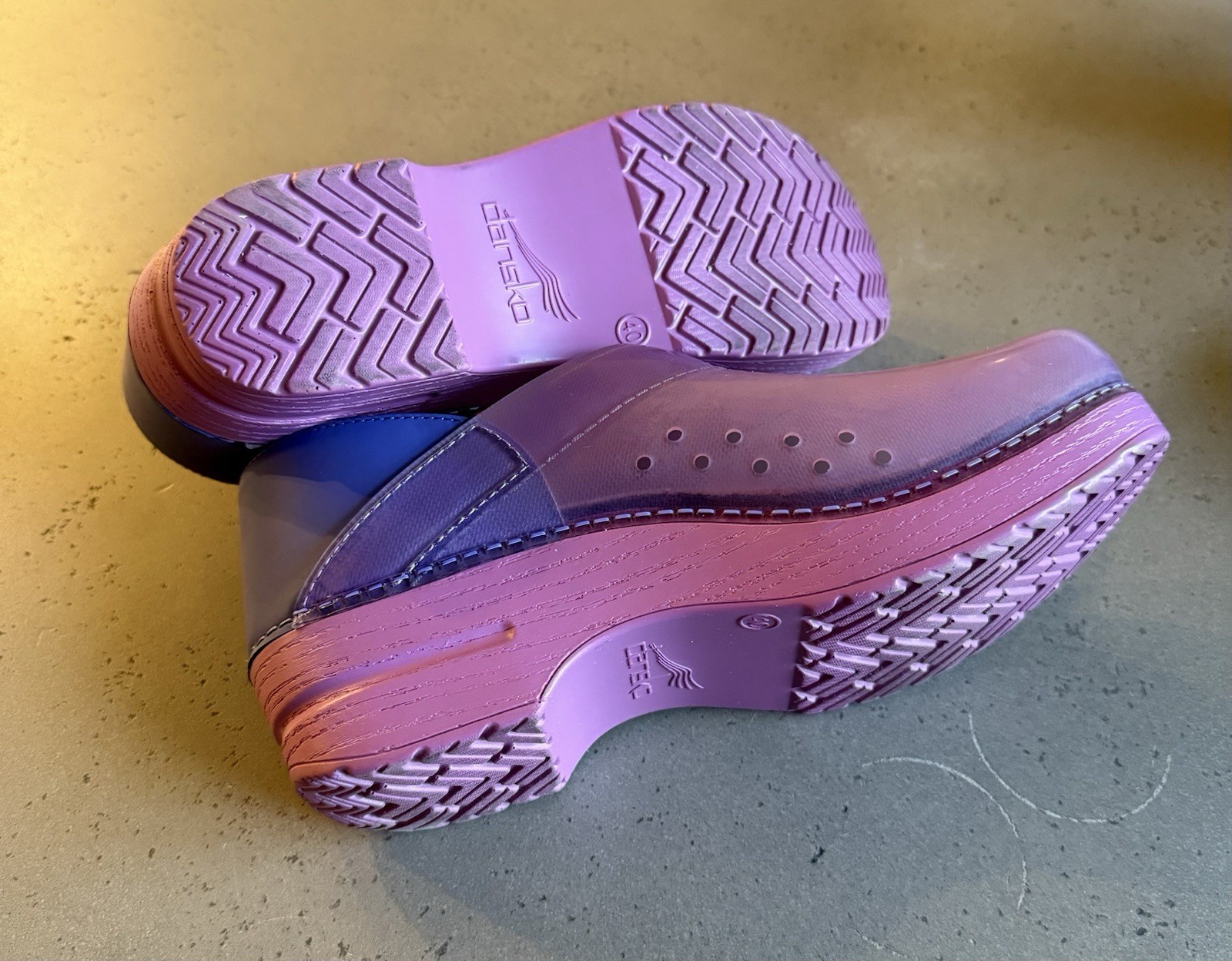 Dansko Professional Translucent Purple  Women’s C… - image 9