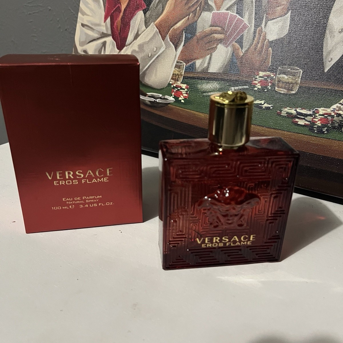 Versace Eros Flame Eau de Parfum Spray 100 mL / 3.4 fl oz Regular