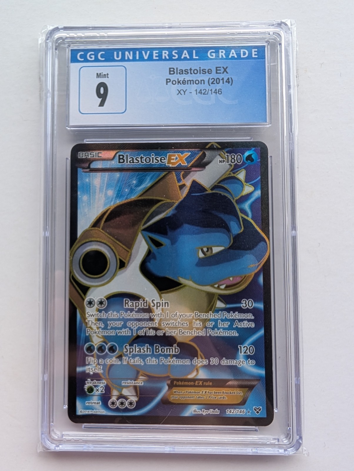 Blastoise ex 2014 XY #142/146 Holo (Full Art) Price Guide - Sports