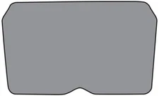 1979-1985 Cadillac Eldorado Trunk Mat - Cutpile | Fits: in Carpet with Pad