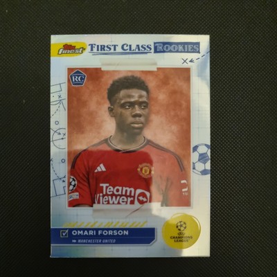 2023-24 Topps Finest UEFA Club Competitions Omari Forson First Class Rookies