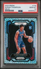 2023 prizm #178 Ausar Thompson Mojo /25 Rookie RC **GEM MINT** PSA 10