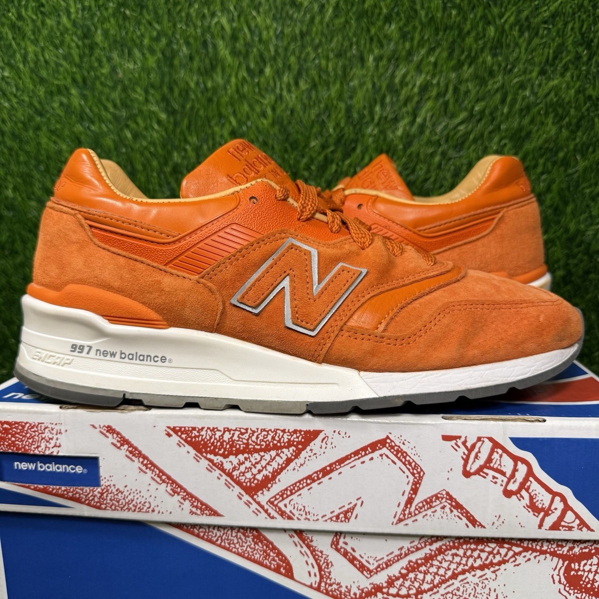 Concepts x New Balance 997 Luxury Goods Orange Men's Size 9
