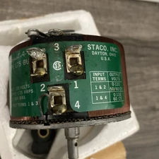 Staco Type 171 Variable Auto transformer Panel Mount In Original Box