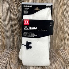 Under Armour Athletic Socks Adult Team Over-The-Calf UA Size Medium 1-Pair
