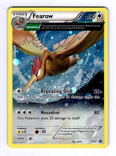 Fearow XY Promos #XY57 (2014) Promo Holo LP Pokemon