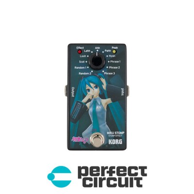 Korg Miku Stomp Vocal Synthesizer Pedal EFFECTS - USED - PERFECT CIRCUIT