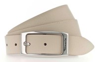 Tamaris Leather Belt W100 GüRtel Vanilla Beige Neu