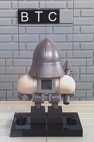 LEGO NEXO KNIGHTS 70312 Lance Bot Minifigure! NEX002! DIRTY SHOULDERS!