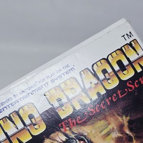 Flying Dragon The Secret Scroll Nintendo NES Box Only Vintage 1988