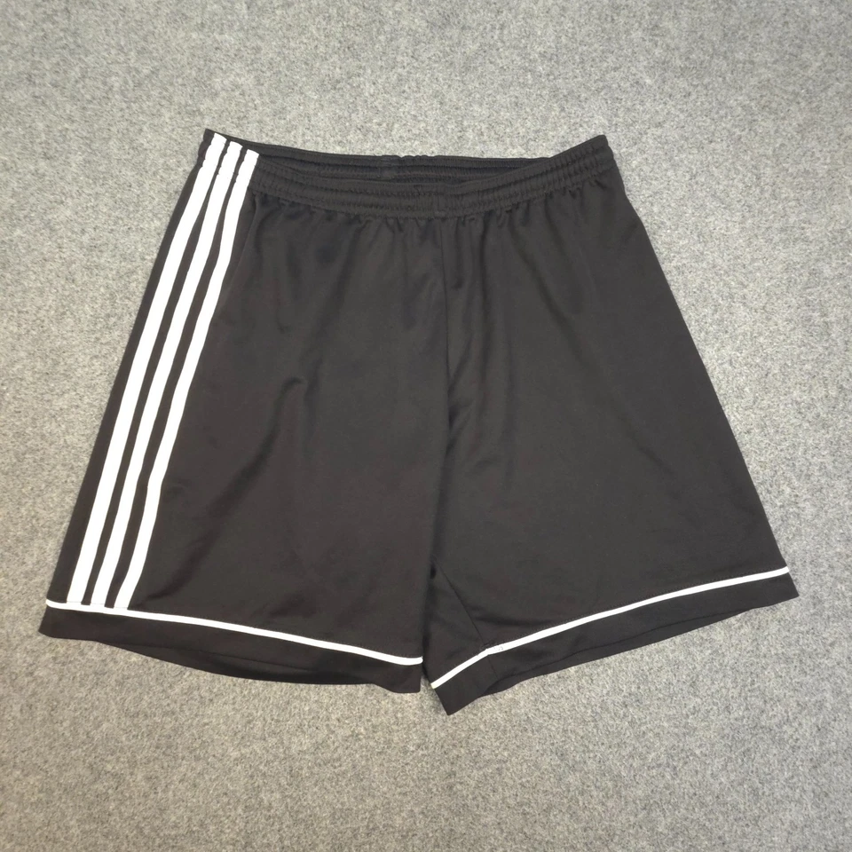 Pantalones Cortos Adidas Para Hombre MEDIANOS Negros Ropa Deportiva Ligeros Climalite Talla M Foto 2 de 4