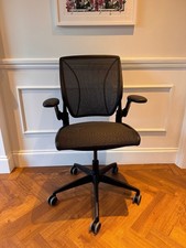 BLACK  MESH HUMANSCALE DIFFERENT WORLD OFFICE TASK CHAIR.FREE DELIVERY
