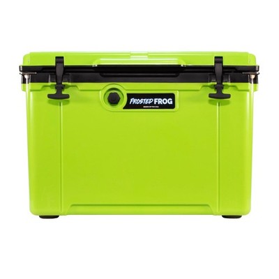 USA MADE Frosted Frog 54QT Cooler Hyper-Light Ice Chest with LED Light