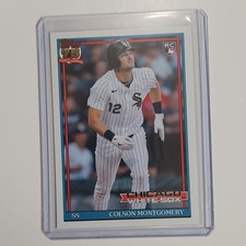 2024 Topps Colson Montgomery Rookie #191 Chicago White Sox Baseball Card