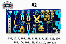 Set2 Heavy Duty Auto Body Frame Machine 15 Pcs Pulling Tools Clamps Mega Pack