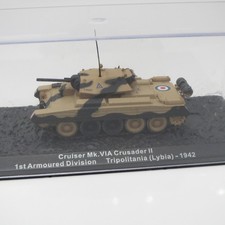 Deagostini Combat Tank Cruiser Mk. VIA Crusader II UK 1942 1:72 Scale Diecast