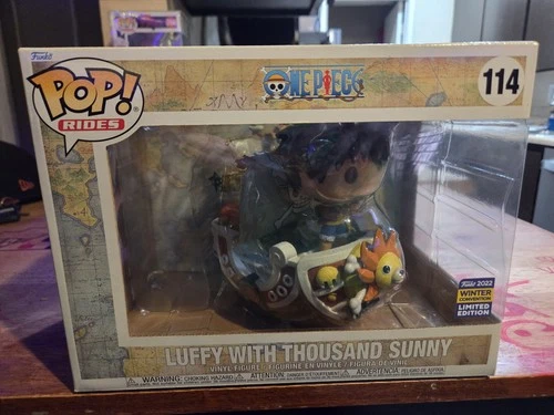 Funko Pop! Rides One Piece Luffy With Thousand Sunny #114 Winter Convention