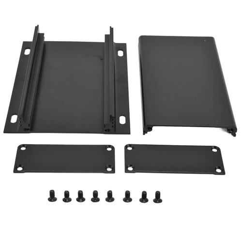 Aluminium Gehäuse Elektronik, Metallgehäuse Leergehäuse  Schwarz, 4,33 x 3,31... - Afbeelding 3 van 8