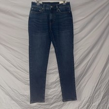 Abercrombie  Fitch Jeans Mens 30x32 Athletic Skinny Denim Dark Blue Wash NWT