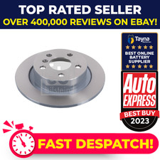 2x Brake Discs Pair Solid fits BMW X1 F48 Rear 1.5 2.0 2.0D 2014 on 280mm Set