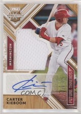 2018 Panini Elite Extra Edition Gold 25/99 Carter Kieboom #FTSA-CK Auto fm0