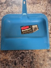 Rubbermaid Vintage 1990 Plastic Dustpan Blue` VGUC 