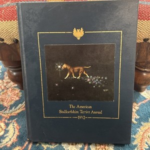 1992 The American Staffordshire Terrier Annual Hoflin Publishing Rare HTF