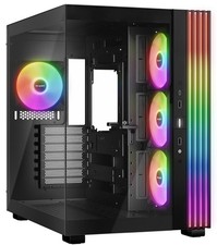 be quiet Light Base 600 LX Black PC Case  Fully Windowed Front and Side Pan...