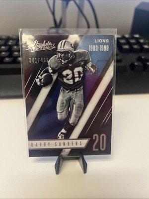 2016 Panini Absolute /499 Barry Sanders #143
