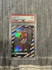 2024 Panini Prizm - Rookies Bo Nix #309 Red White & Blue Prizm (RC)