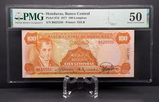 Honduras - 100 Lempiras - 13-I-1977 PMG 50