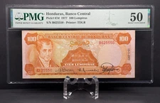 Honduras - 100 Lempiras - 13-I-1977 PMG 50