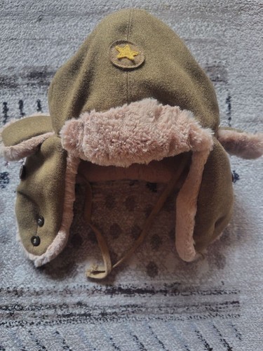 imperial Japanese army replica winter cap WW2 military IJA IJN vintage navy