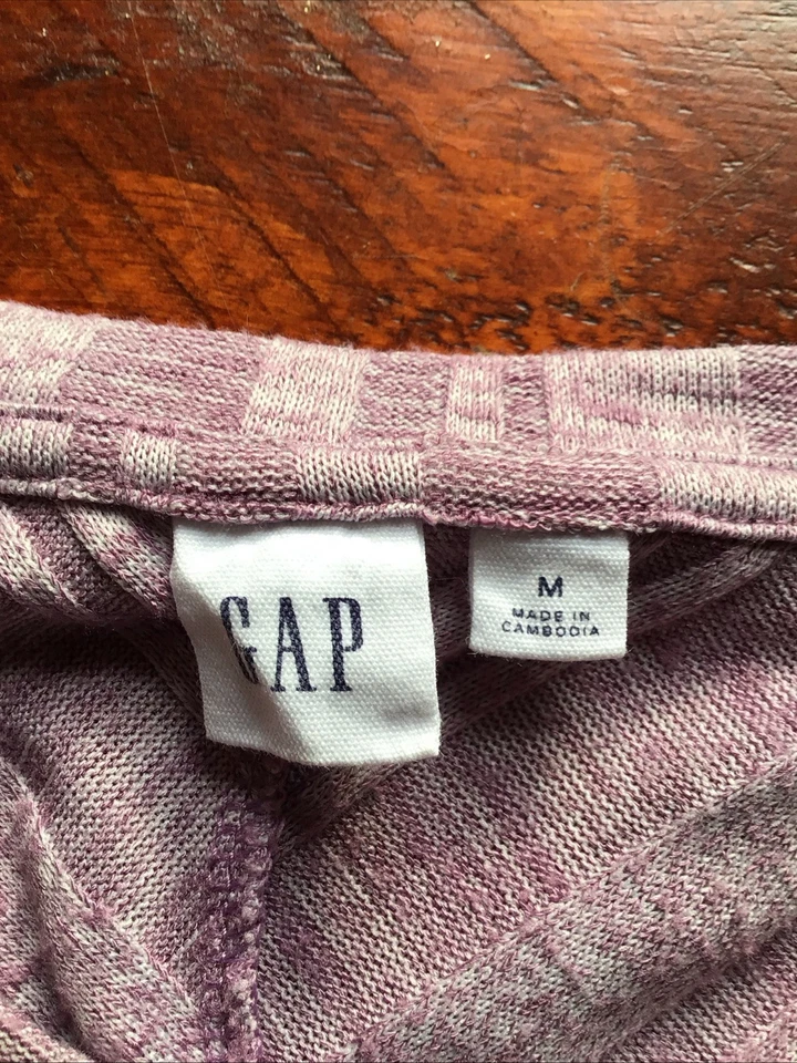 Gap женщин лаванды бак размер средний узор декольте размер средний EUC - Изображение 4 из 4