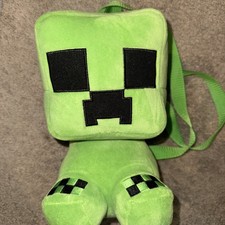 Plush Backpack - Minecraft - Creeper - Cute Soft Doll Toy NEW Authentic A-10 