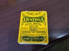 Vintage 2000 Crayola No. 8 Gold Medal School Crayons Tin FACTORY SEALED NIB