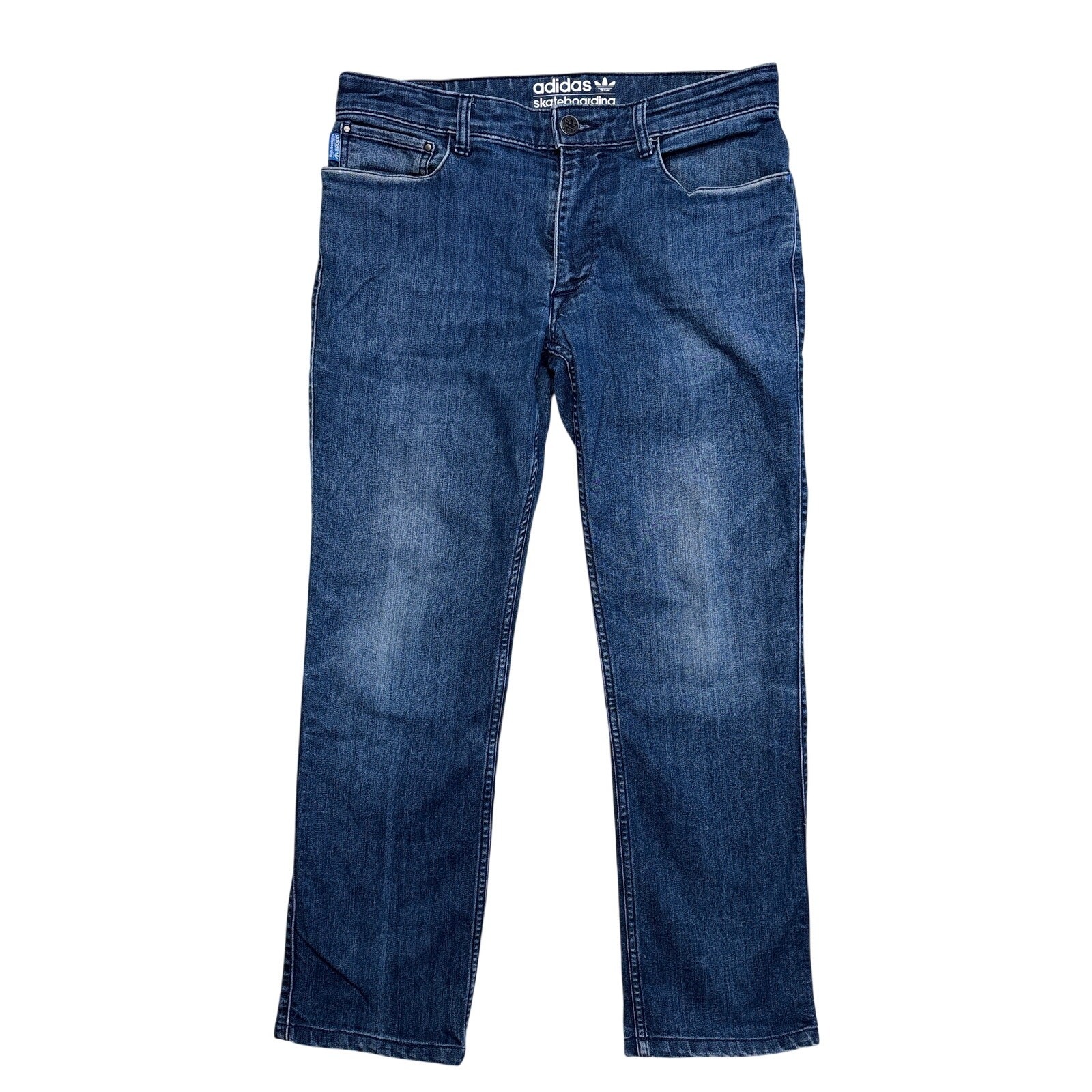 Adidas Skateboarding Jeans 33 Straight Leg Slim Fit Skater M